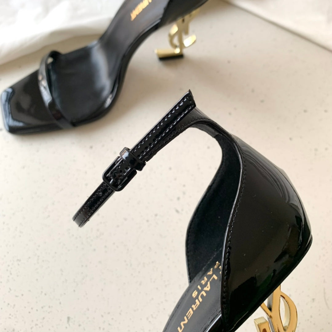 YSL classic one-strap high-heeled sandals 0725032414