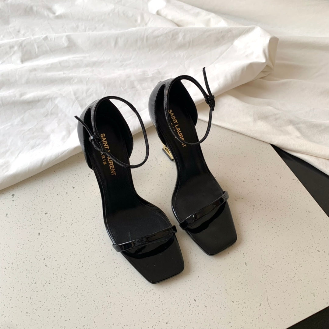 YSL classic one-strap high-heeled sandals 0725032414