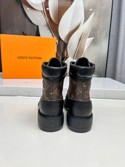 Lvv 25ss Autumn and Winter New Printed Women's boots 0725082101