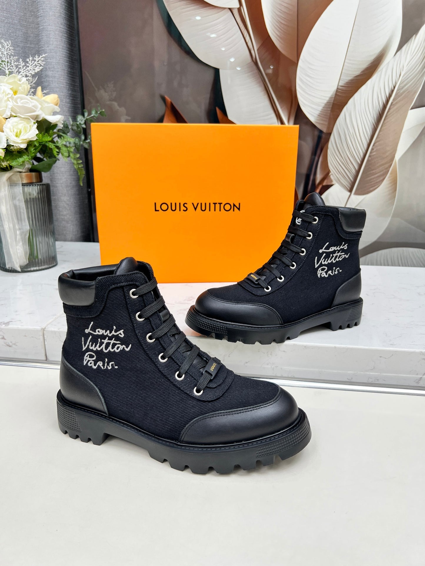 Lvv 25ss Autumn and Winter New Printed Women's boots 0725082101