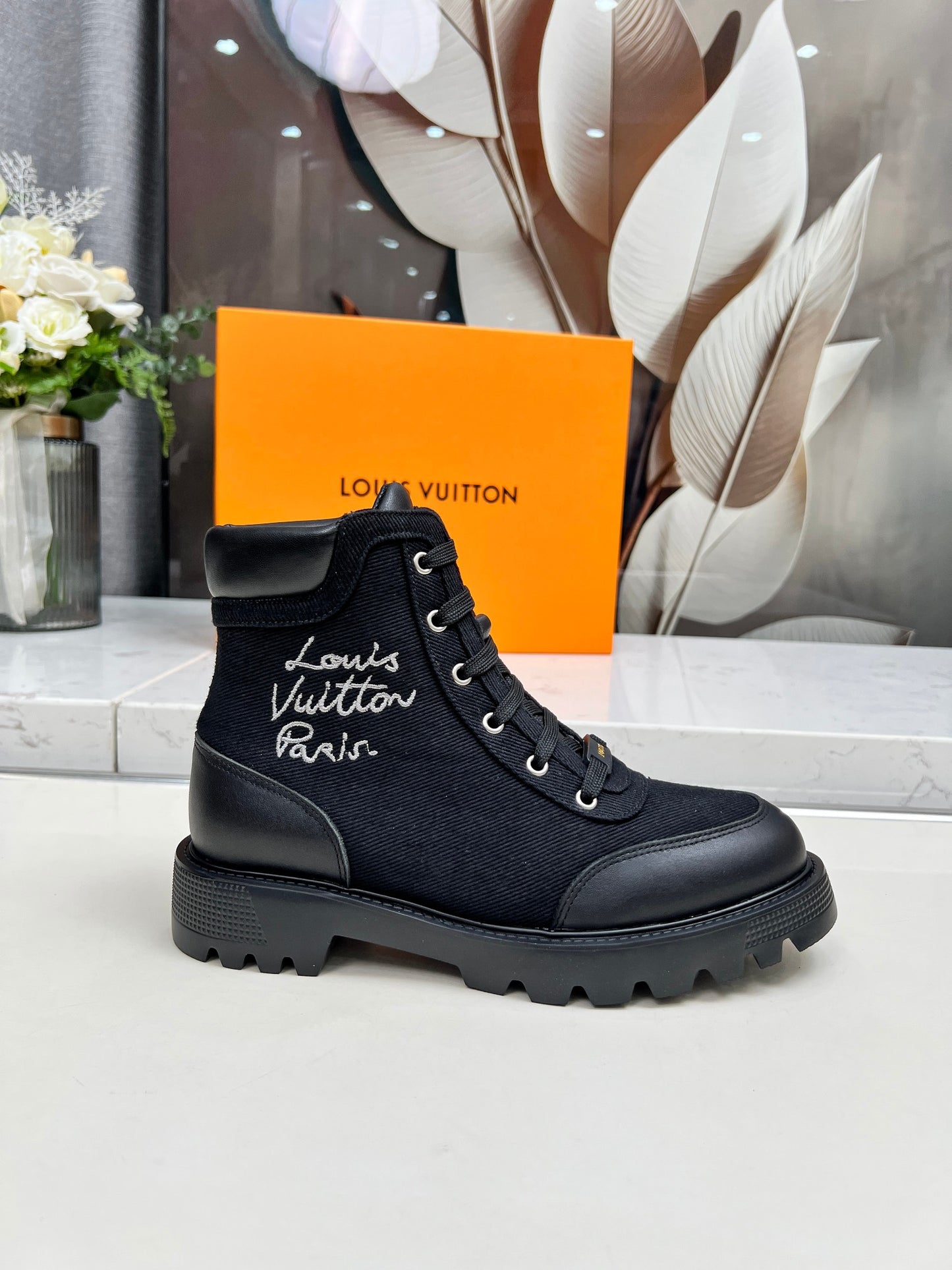 Lvv 25ss Autumn and Winter New Printed Women's boots 0725082101