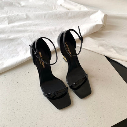 YSL classic one-strap high-heeled sandals 0725032414