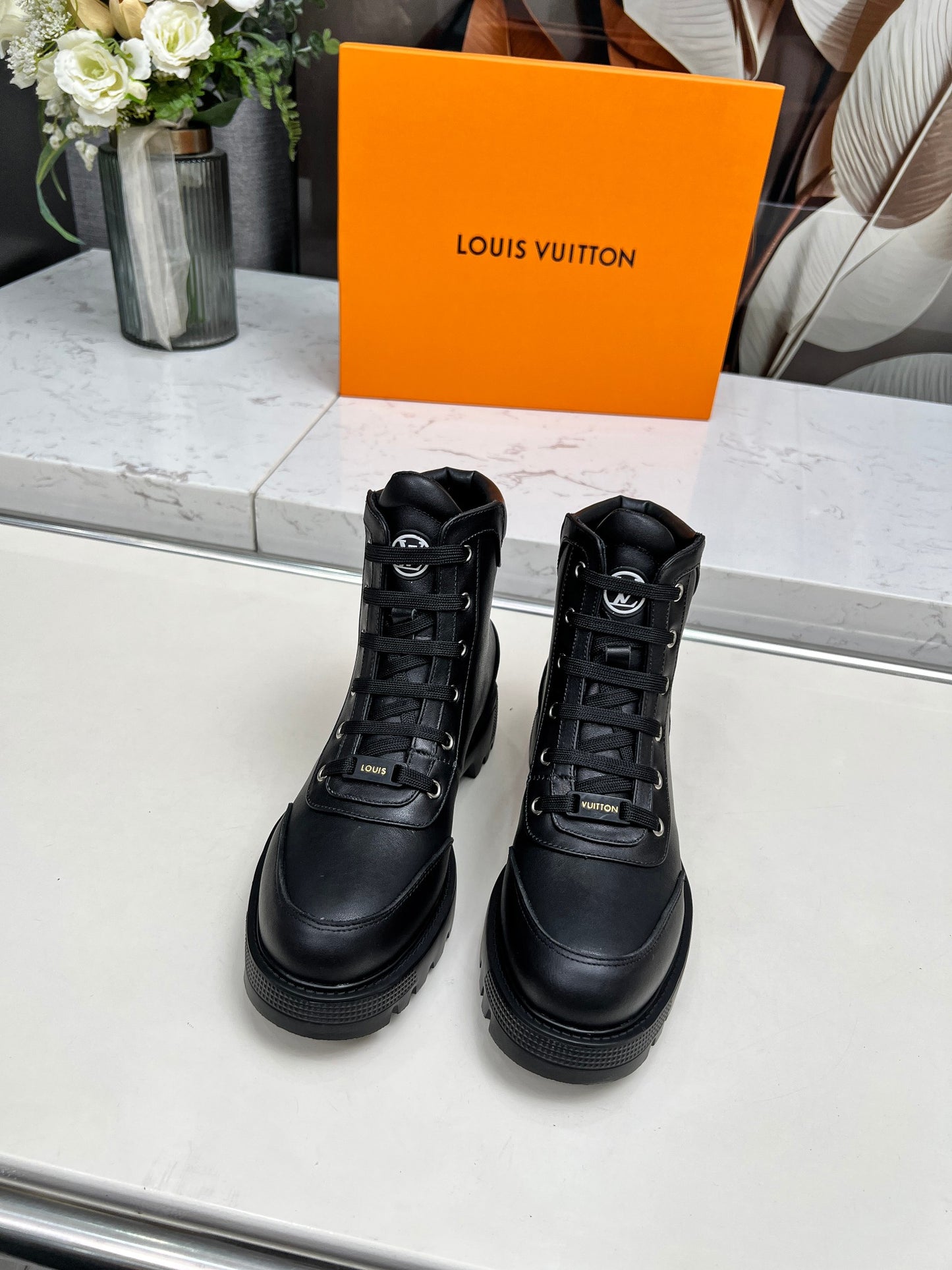 Lvv 25ss Autumn and Winter New Printed Women's boots 0725082101