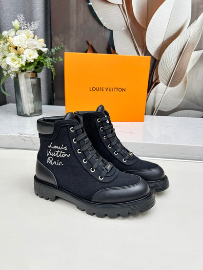 Lvv 25ss Autumn and Winter New Printed Women's boots 0725082101